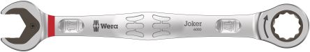 Wera Joker, SW 17 Mm Gabel‑Ring Ratschenschlüssel Doppelseitig CrMo-Stahl, Länge 224 Mm