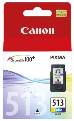 Canon CL-513 Druckerpatrone Für Patrone Cyan, Magenta, Gelb 1 Stk./Pack Seitenertrag 349