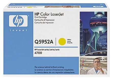 Hewlett Packard Cartucho De Tóner Amarillo, Aprox. 10000 Páginas, Compatible Con