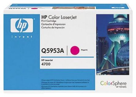 Hewlett Packard Q5953A Toner Magenta Für Drucker, 10000 Seitenertrag (ca.)