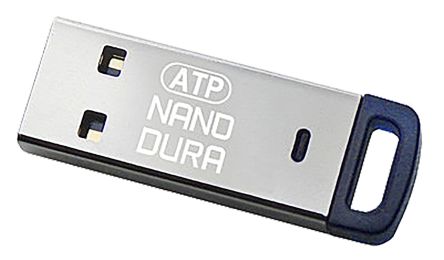 ATP, USB-Stick, 4 GB, USB 2.0, NanoDura, Industrieausführung