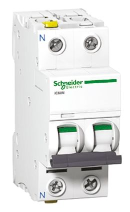 Schneider Electric IC60H MCB Leitungsschutzschalter Typ C 40A 230V, Abschaltvermögen 10 KA Acti 9 DIN-Schienen-Montage