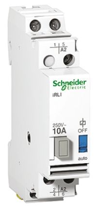 Schneider Electric Relé Modular Acti 9, SPDT, 24V Ac, Para Carril DIN