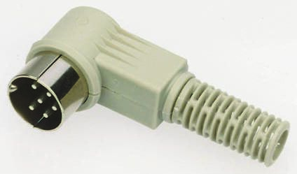 Hirschmann, MAWI 3 Pole Right Angle Din Plug, DIN 41524, 4A, 34 V Ac/dc IP30, Male, Cable Mount