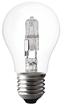 Sylvania Kugel Halogenlampe 240 V / 18 W, 2000h, ES / E27 Sockel, Ø 46mm X 74 Mm