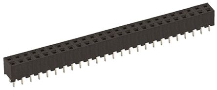Hirose A3C Leiterplattenbuchse Gerade 50-polig / 2-reihig, Raster 2mm