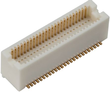 Hirose Conector Macho Para PCB Serie DF12 De 30 Vías, 2 Filas, Paso 0.5mm, Para Soldar, Montaje Superficial