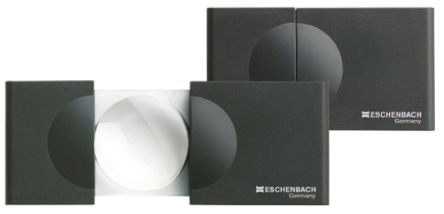 Eschenbach Taschenlupe, 5X-fach, 20Dioptrie, Ø 30mm