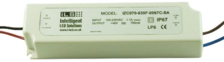 ILS IZC070-035F-0067C-SA, Constant Current LED Driver 35W 9 &#8594; 48V 700mA