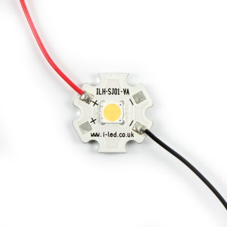 Intelligent LED Solutions Array LED ILS ILH-SK01-WW95-SC201-WIR200, Flusso 105 Lm, Bianco