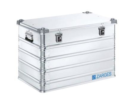 Zarges K 470 Aluminium Transportkoffer Silber, Außenmaße 830 X 530 X 550mm / Innen 780 X 480 X 520mm