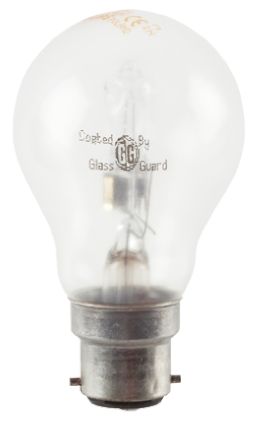 GlassGuard Glaskolben Halogenlampe / 42 W, 2000h, BC / B22d Sockel