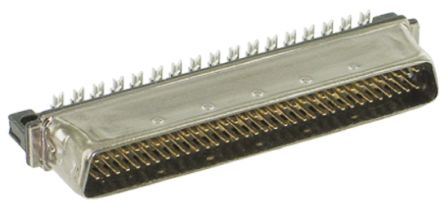 TE Connectivity Connecteur SCSI, 50 Contacts, Mâle, Au Pas De 1.27mm, Montage Sur Câble