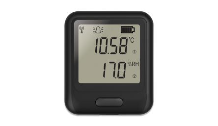 Lascar Registrador De Datos EL-WiFi-TH+, Para Humedad Temperatura, Punto De Rocío, Con Alarma, Display LCD, Interfaz
