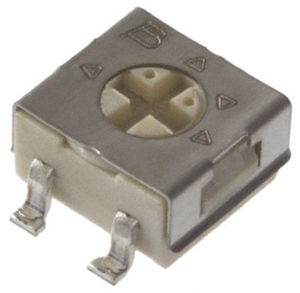 Bourns 3314 1-Gang SMD Trimmer-Potentiometer, Einstellung Von Oben, 200Ω, ±20%, 0.25W, Gullwing, L. 5mm