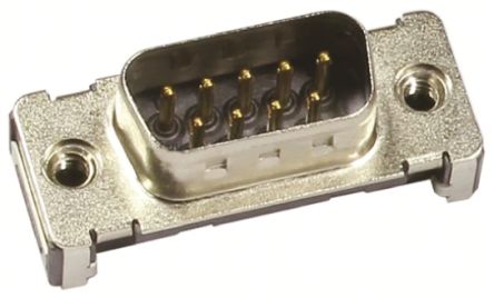 HARTING D-Sub Sub-D Steckverbinder Stecker, 25-polig / Raster 2.76mm, SMD Lötanschluss