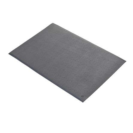 RS PRO Grey Floor ESD-Safe Mat, 900mm X 600mm X 9mm