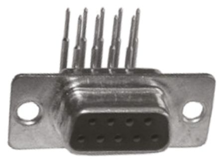 MH Connectors Conector D-sub, Serie MHDD-M, Paso 2.77mm, Ángulo De 90°, Orificio Pasante, Hembra, Terminación Soldador