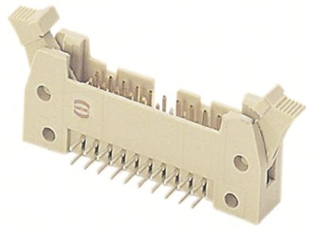 HARTING SEK 18 Leiterplatten-Stiftleiste Gewinkelt, 50-polig / 2-reihig, Raster 2.54mm, Kabel-Platine,