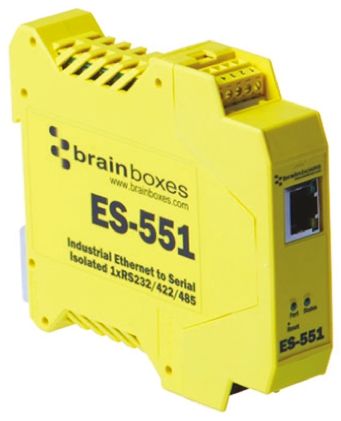 Brainboxes Ethernet-Medienkonverter