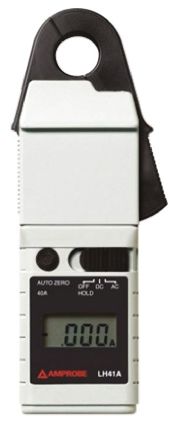 Amprobe Pinza Amperimétrica LH41A, Calibrado UKAS, Corriente Máx. 40A Ac, 40A Dc, CAT III 300 V