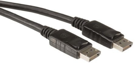 Roline DisplayPort-Kabel A Display-Anschluss B Display-Anschluss - Stecker, 3m PVC