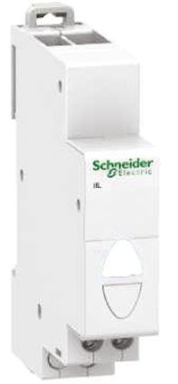 Schneider Electric, IIL White LED Indicator, 230V Ac