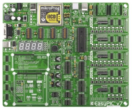 MikroElektronika EasyPIC V7 MCU Evaluierungsplatine