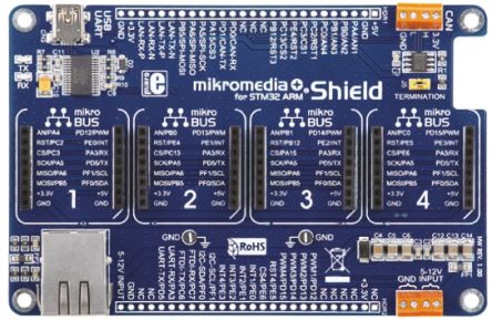 MikroElektronika Carte D'extension Mikromedia Plus, Pour STM32