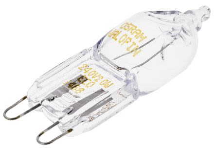Osram HALOPIN PRO 60 W Halogen Capsule Bulb G9, 230 V, 14mm