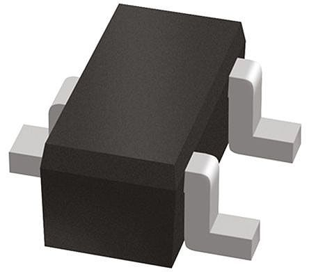 Onsemi Transistor, NPN Simple, 200 MA, 40 V, SOT-416 (SC-75), 3 Broches