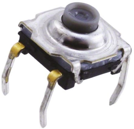 C & K Interruptor Táctil Tipo Lateral, Parte Superior, Contactos SPST, Índice De Protección IP60