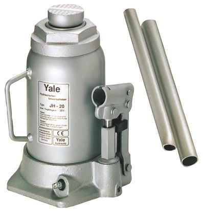 Yale Bottle Jack, 20tonne Maximum Load, 240mm - 473mm Maximum Range