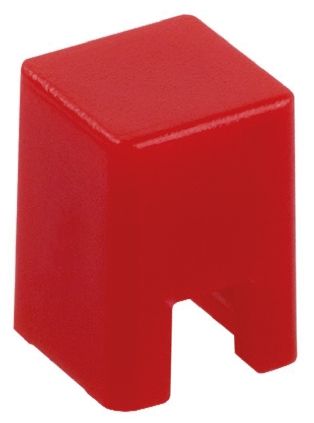 Omron Red Tactile Switch Cap For Series B3F-1000, Series B3F-3000, Series B3FS, Series B3W-1000, B32-1080