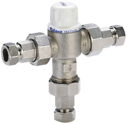Reliance Water Controls Thermostat-Mischventil BSP1 Gussmetall 16 Bar Max., 15mm, BSP Anschluss