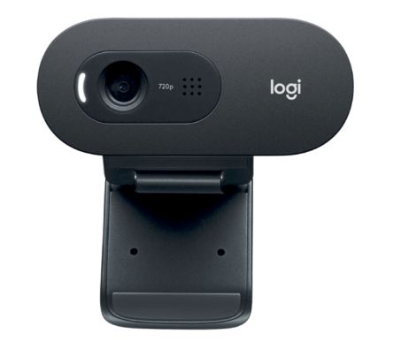 Logitech C505E Webcam, 1280 X 720, 30fps, 2MP, USB 2.0 Mit Integriertem Mikrofon