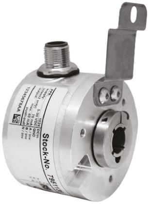 RS PRO Incremental Incremental Encoder, 50 Ppr, HTL Inverted Signal, Hollow Type, 12mm Shaft