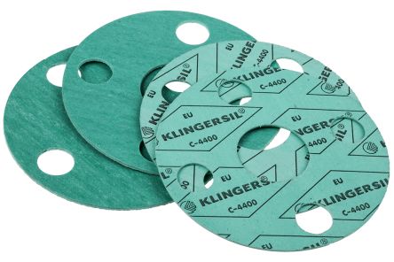 Klinger C4400衬垫, Gasket, 33mm内径, 108mm外径, 1.5mm厚, 工作温度-100°C至+250°C