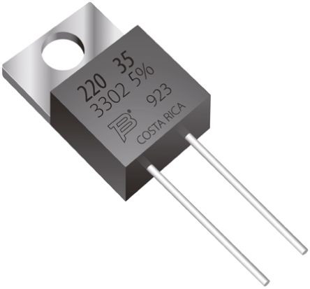 Bourns 4.7Ω Metal Film Resistor 35W ±5% PWR220T-35-4R70J