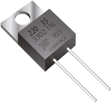 Bourns 1Ω Metal Film Resistor 35W ±1% PWR220T-35-1R00F
