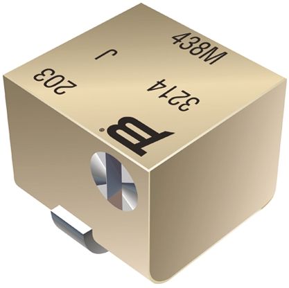 Bourns 100Ω, SMD Trimmer Potentiometer 0.25W Side Adjust, 3214