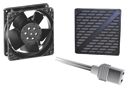 Ebm-papst 4000 N Series Axial Fan Kit, 115 V Ac, AC Operation, 180m³/h, 18W, 119 X 119 X 38mm