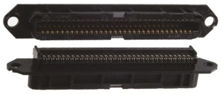 TE Connectivity Conector IDC Macho Serie CHAMP-LOK De 50 Vías, Paso 2.16mm, 2 Filas, Montaje De Cable