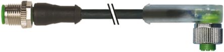 Murrelektronik Limited 7000 Konfektioniertes Sensorkabel Buchse Gewinkelt / M12 Stecker Gerade, Länge 2m
