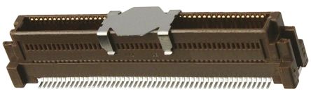 Molex SlimStack Leiterplatten-Stiftleiste Gerade, 100-polig / 2-reihig, Raster 0.64mm, Platine-Platine,