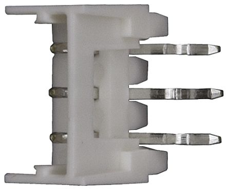 Molex Micro-Latch Leiterplatten-Stiftleiste Gewinkelt, 3-polig / 1-reihig, Raster 2.0mm, Kabel-Platine,
