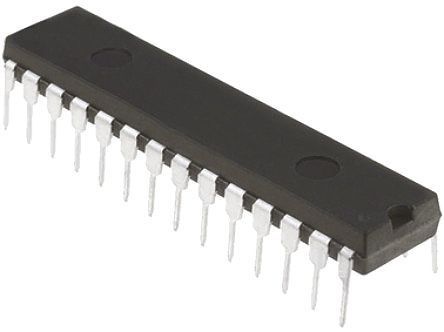 Microchip Microcontrolador PIC16F1938-I/SP, Núcleo PIC De 8bit, RAM 1,024 KB, 32MHZ, PDIP De 28 Pines