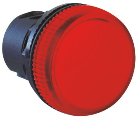 Allen Bradley 800F Leuchtmelder-Frontelement, Tafelausschnitt-Ø 22mm, Tafelmontage, Rot Rund Kunststoff IP 66