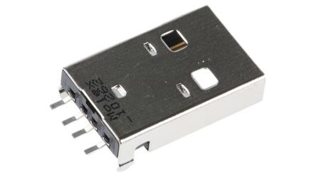 Molex 48037 USB-Steckverbinder 2.0 A Stecker / 1.5A, SMD