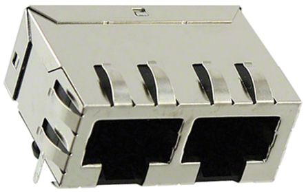 Molex Connecteur RJ45 Cat 3, 4 Série 43223 Femelle Traversant Angle Droit